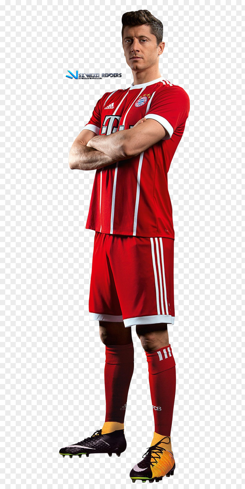 Robert Lewandowski Poland National Football Team FC Bayern Munich Cheerleading Uniforms Jersey PNG