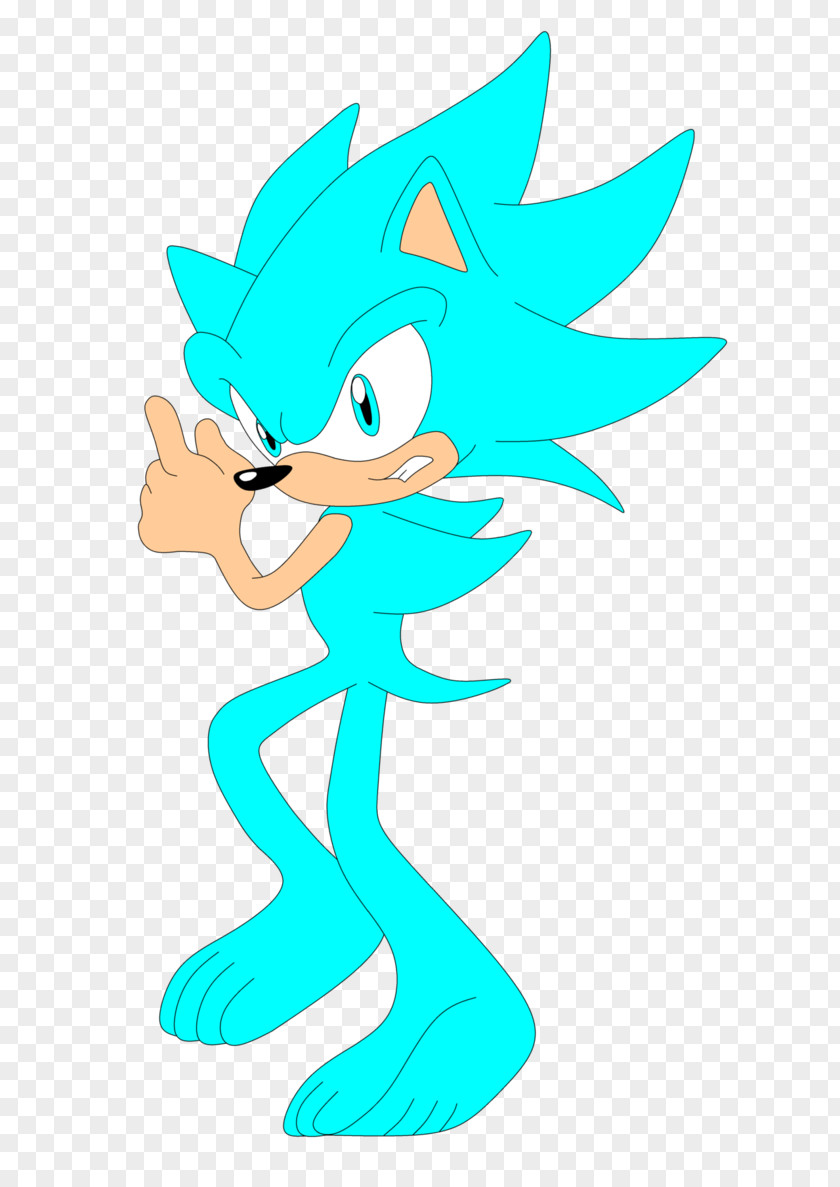 Sonic The Hedgehog 2 Super Line Art PNG