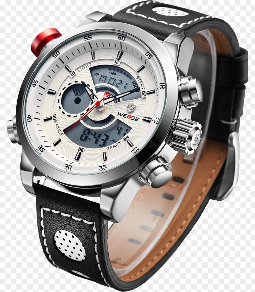 Watch Quartz Clock Strap Leather PNG