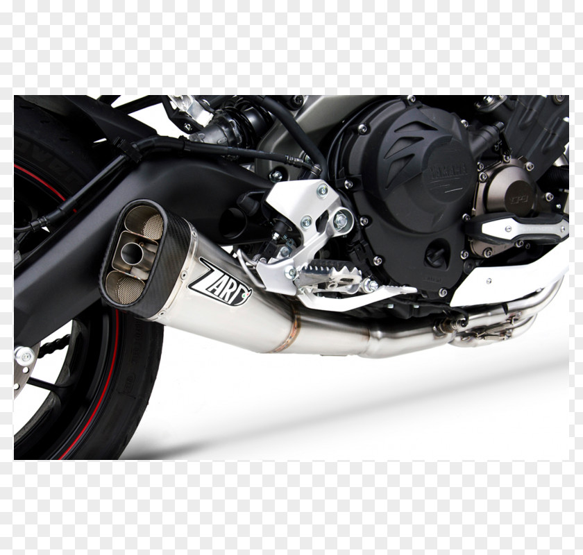 Car Exhaust System Tire Yamaha Motor Company FZ-09 PNG