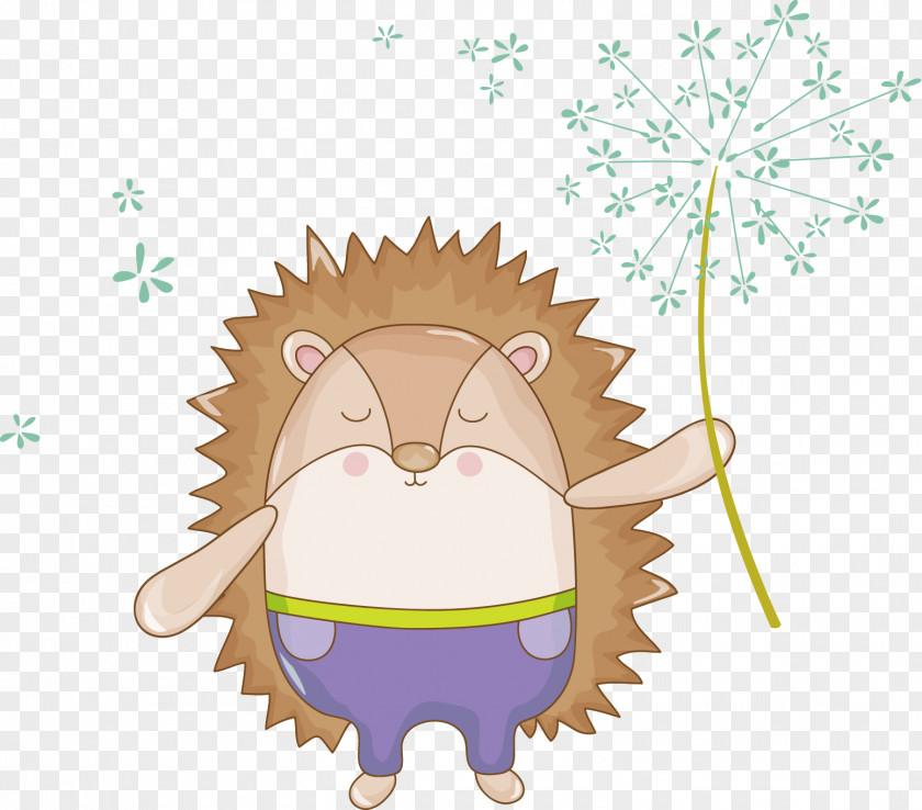 Hedgehog Cartoon Vector Web Conferencing Service Royalty-free PNG