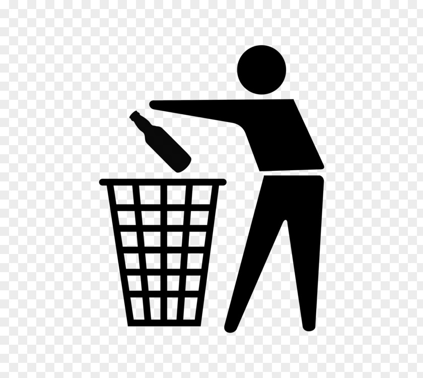 Logo Waste Container Shopping Cart PNG