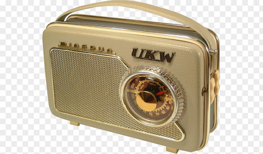 Old Radio Transistor Antique FM Broadcasting PNG