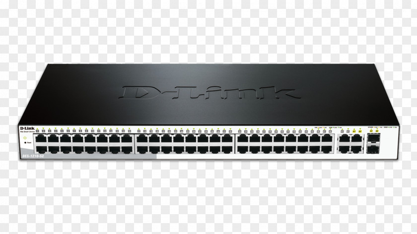 Port Security Gigabit Ethernet Network Switch Fast 1000BASE-T D-Link DES 1210 PNG