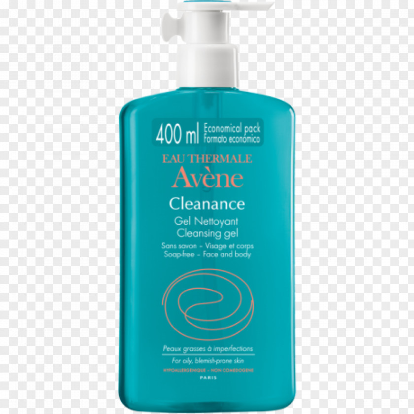 Soap Lotion Avène Cleanance Cleansing Gel Cleanser Skin PNG