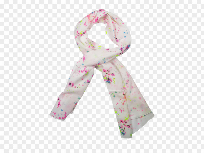 Spetter Scarf Pink M Stole PNG