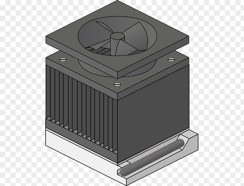 CPU Socket Heat Sink Central Processing Unit Computer System Cooling Parts Fan PNG