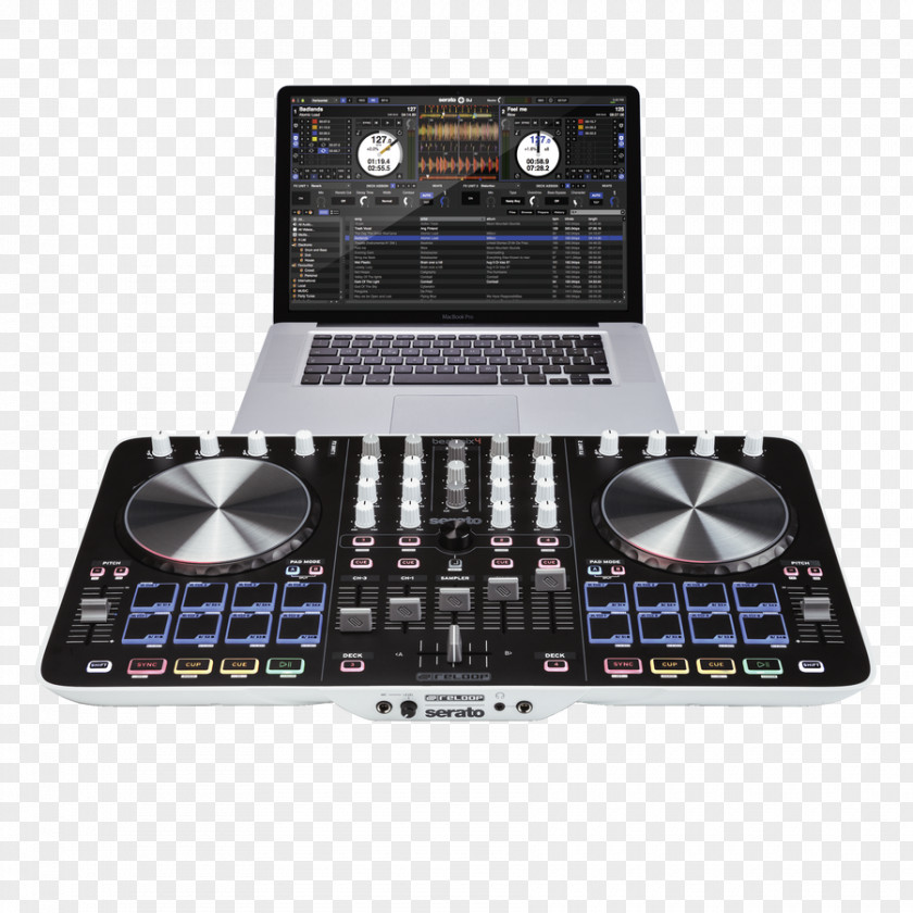 Musical Instruments DJ Controller Disc Jockey Reloop Beatmix 4 Traktor Audio Mixers PNG