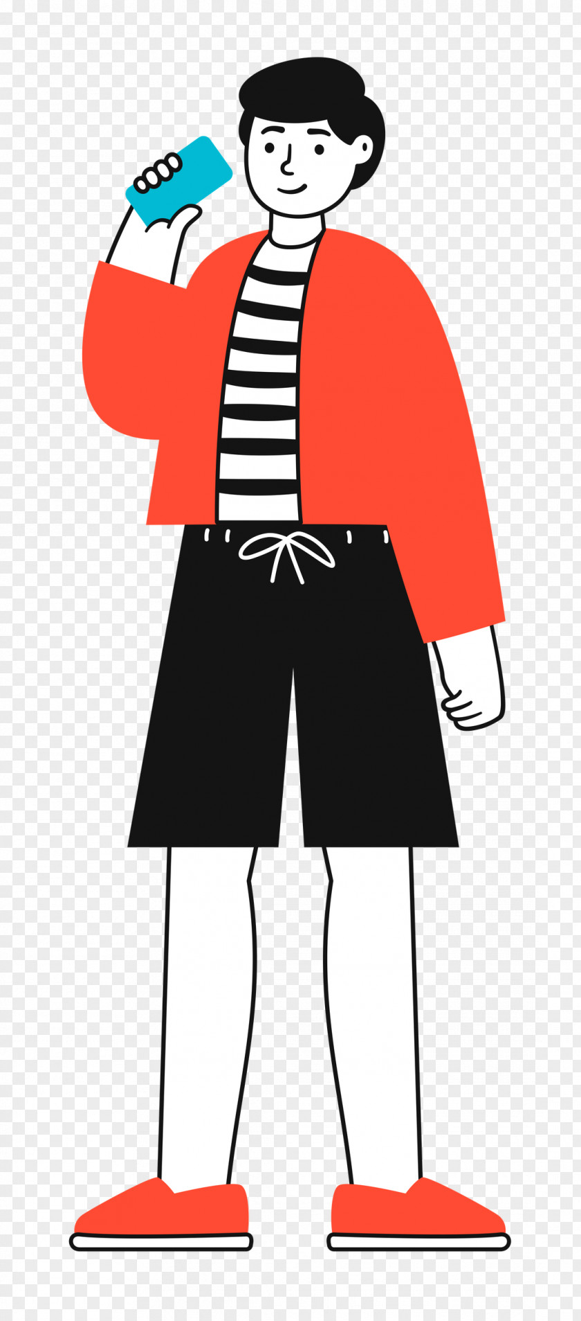 Boy Standing PNG