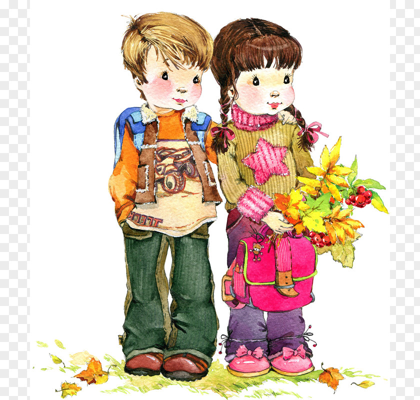 Child Watercolor Painting Cartoon Photography PNG