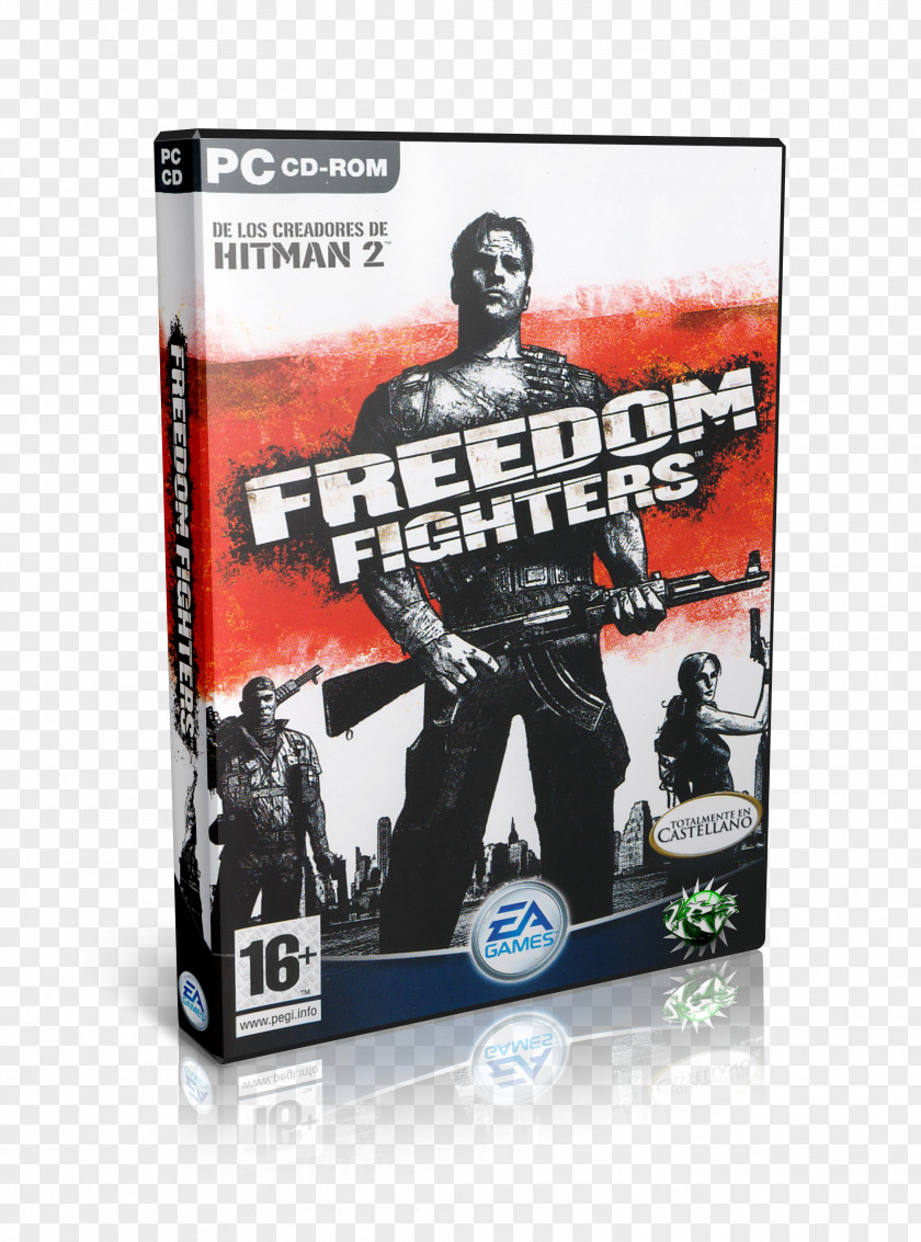 Electronic Arts Freedom Fighters PlayStation 2 Xbox 360 GameCube Video Game PNG