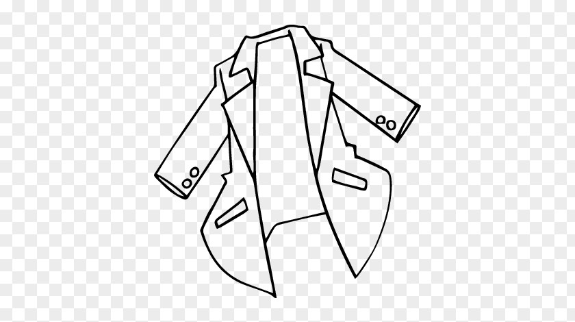 Jacket Trench Coat Sleeve Drawing PNG