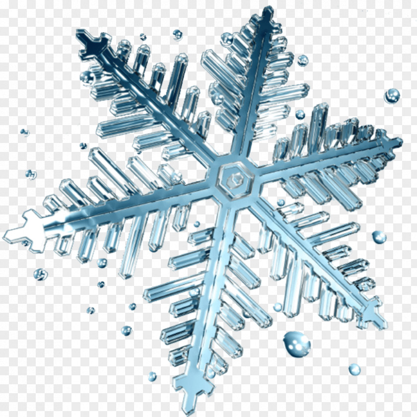 Snowflake Crystal Clip Art PNG