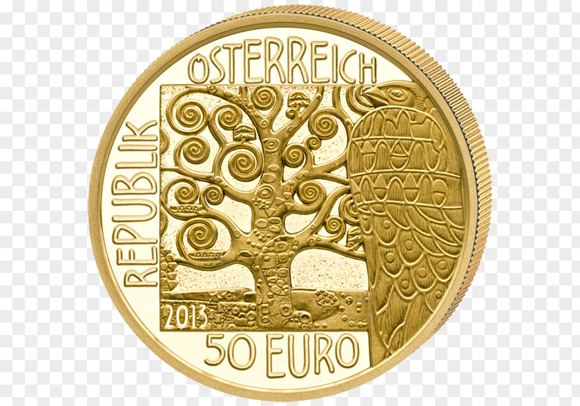 50 Fen Coins Coin Of The Year Award Expectation Austrian Mint Gold PNG