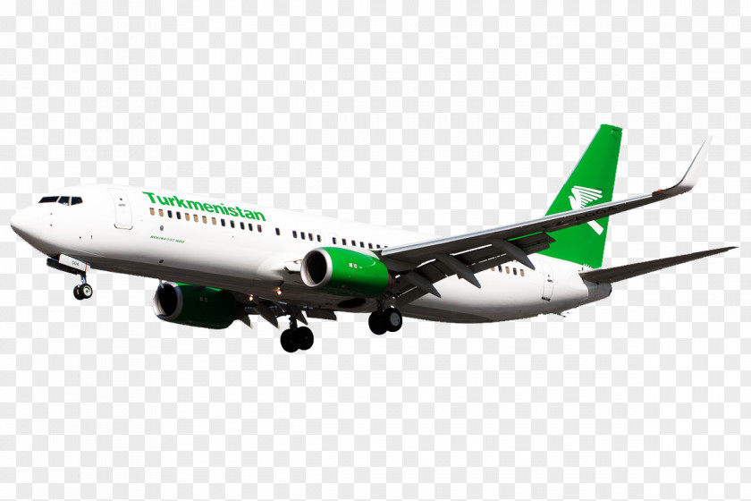 Airplane Turkmenistan Airlines Boeing 737 Next Generation 767 PNG