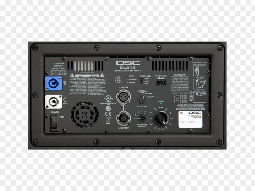Array Line Loudspeaker QSC Audio Products Subwoofer PNG
