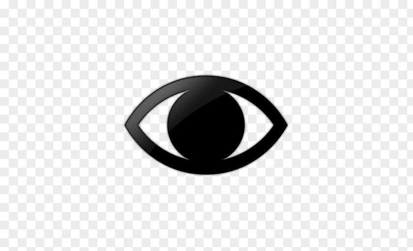 Big Eye (Eyes) Icon #062525 » Icons Etc Black Symbol Simple In Invertebrates PNG