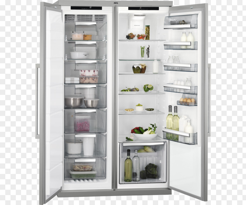 Refrigerator AEG S95900XTM0 Auto-defrost Home Appliance Freezers PNG
