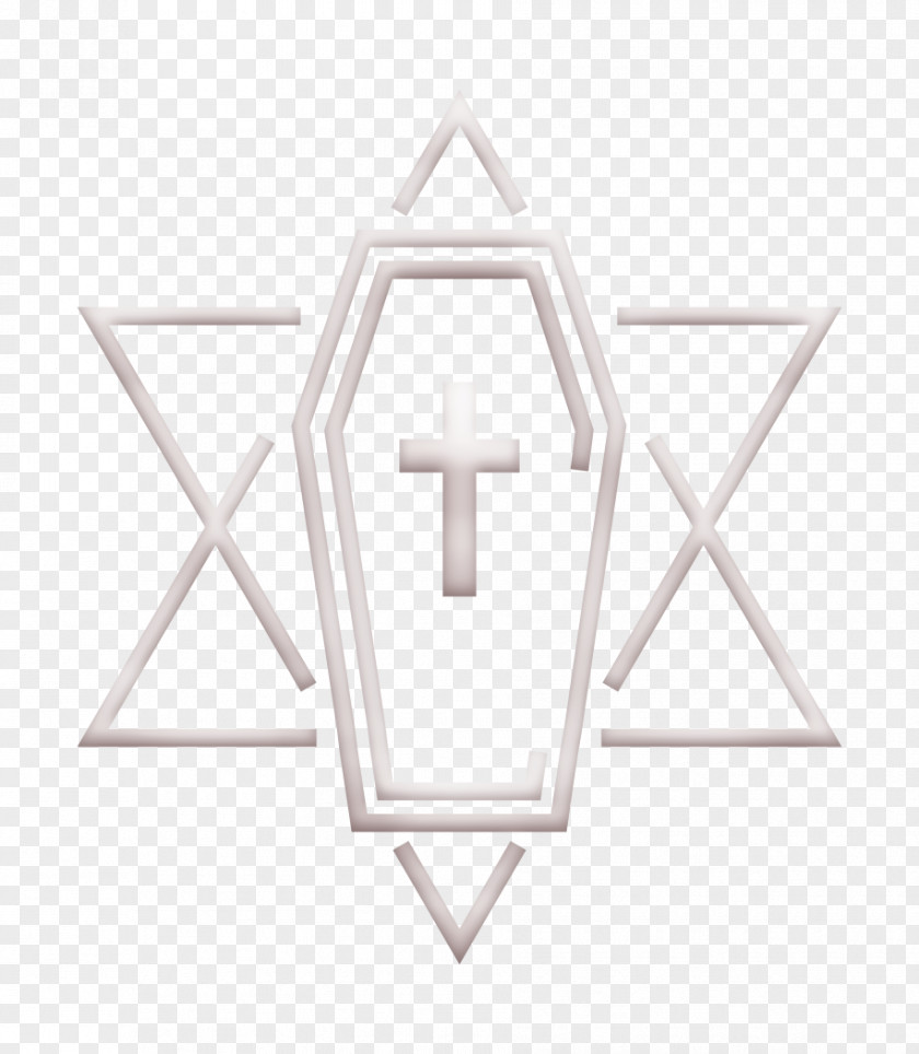 Symmetry Symbol Burial Icon Cemetery Coffin PNG