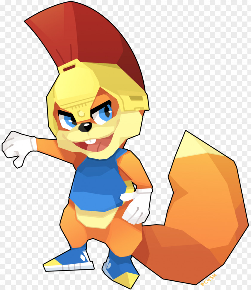 Twelve Tales: Conker 64 Art The Squirrel PNG