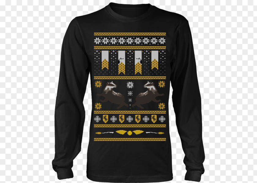Harry Potter Ugly Christmas Sweater Long-sleeved T-shirt Hoodie PNG
