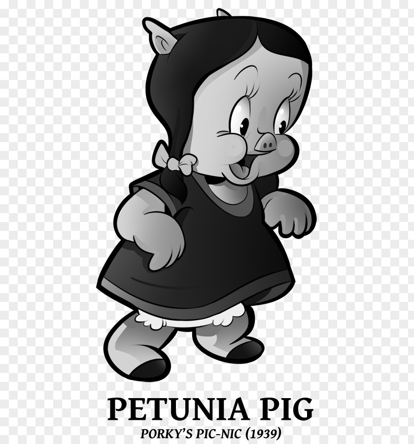 Petunia Pig Porky Daffy Duck Bugs Bunny Looney Tunes PNG