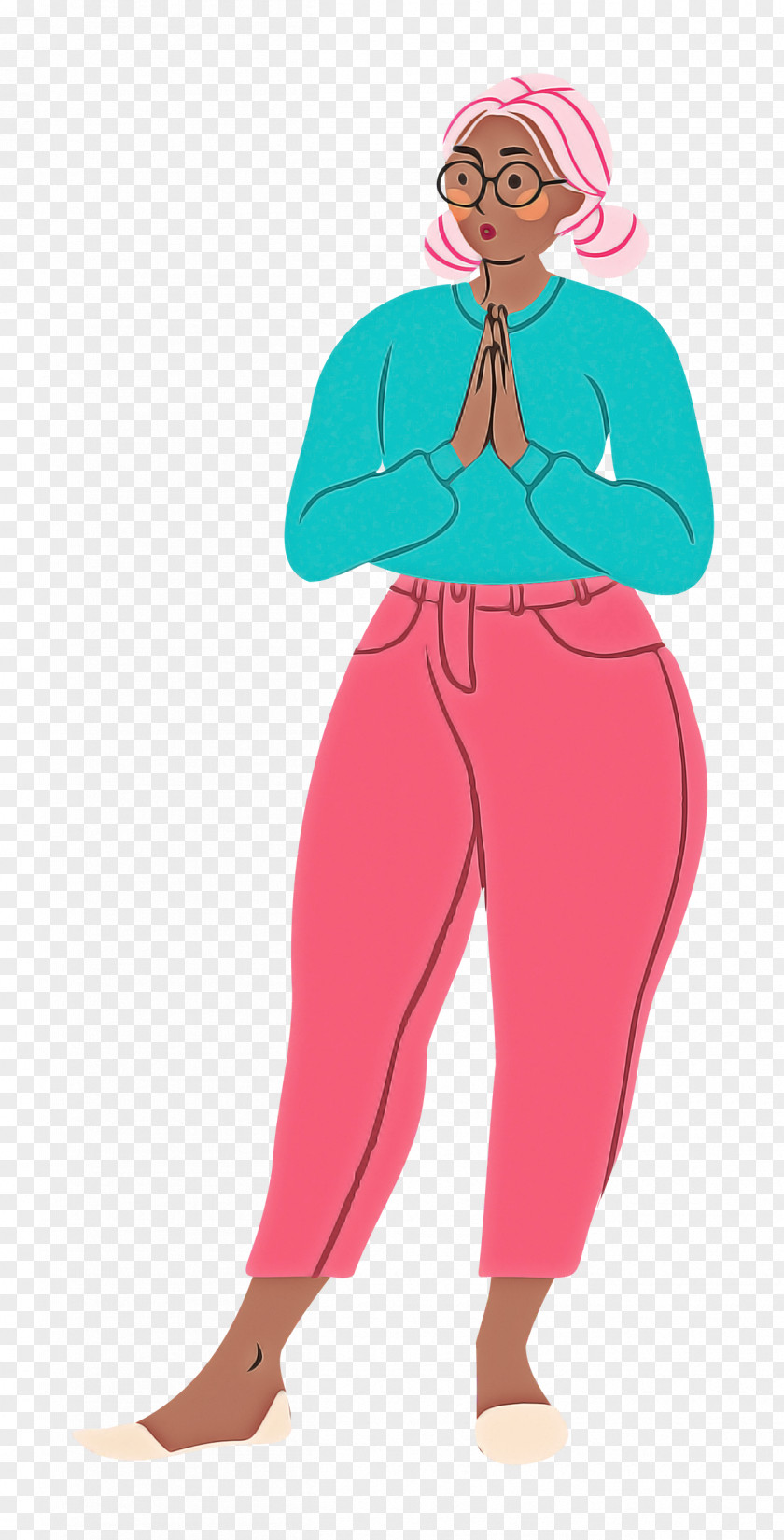 Standing Girl Woman PNG