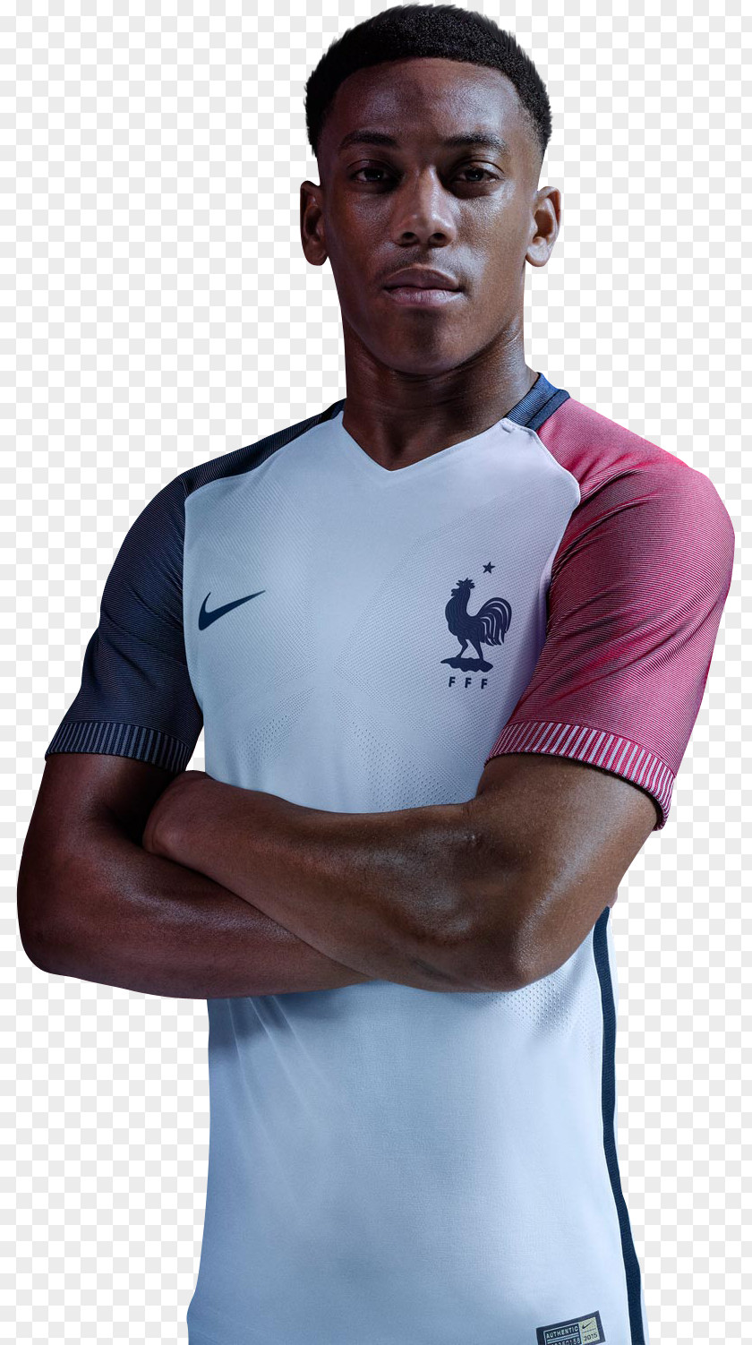 T-shirt Anthony Martial UEFA Euro 2016 France National Football Team PNG