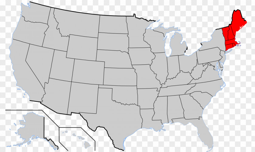 United States Presidential Election, 1992 Northeastern Republican Party Electoral College PNG