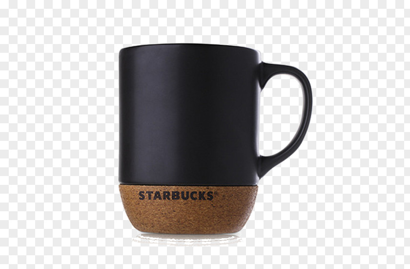 Black Starbucks Cup Coffee Milkshake Mug PNG