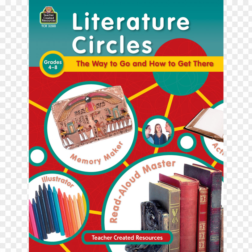 Book Literature Circles: The Way To Go And How Get There Teacher PNG
