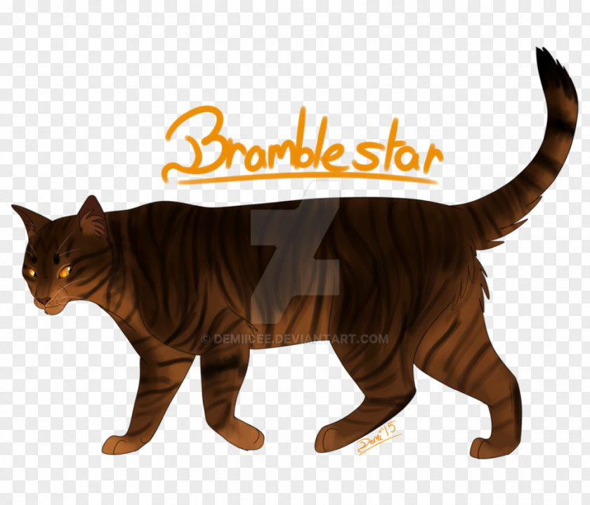 Bramble Domestic Short-haired Cat Toyger Tabby Whiskers Tail PNG