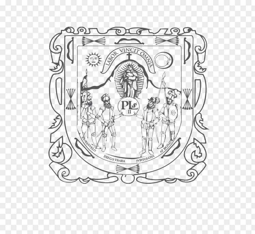 La Cultura De Las Ciudades Escudo Zacatecas Coat Of Arms Mexico Drawing Escutcheon PNG