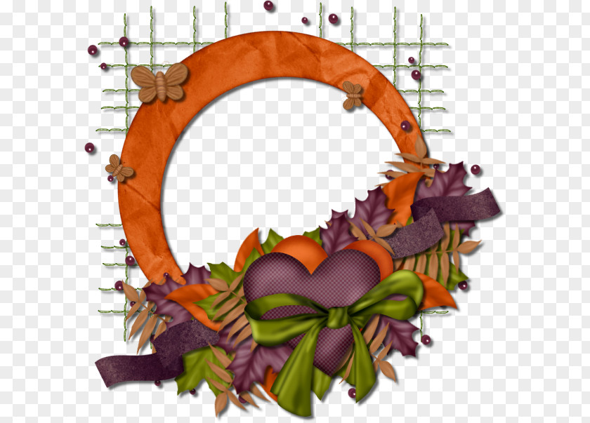 Leaf Wreath PNG