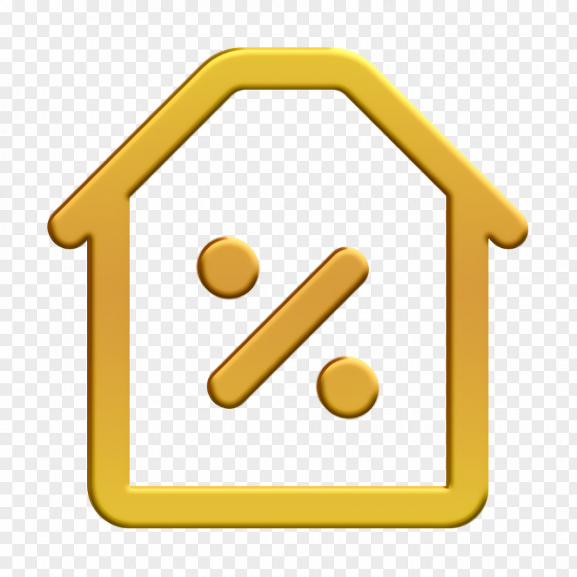 Real Estate Icon Sale PNG