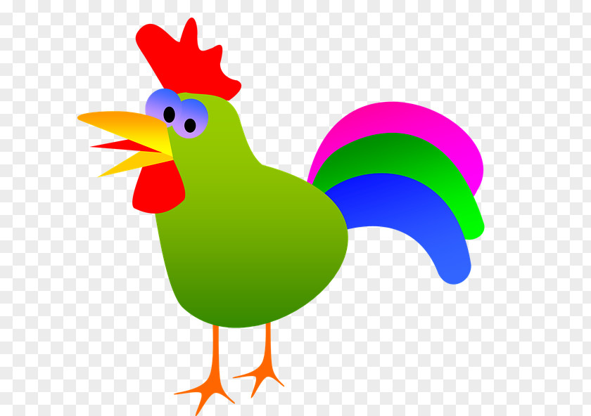 Chicken Rooster Cartoon Animation Clip Art PNG