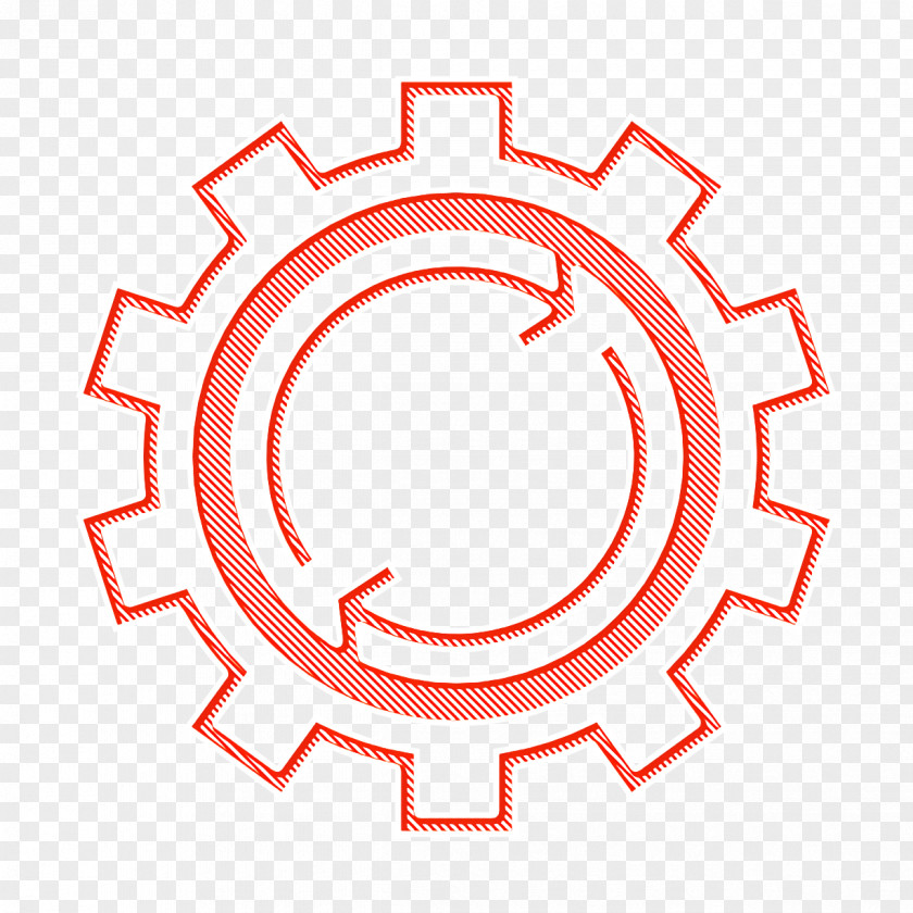 Gear Icon Network Cogwheel PNG