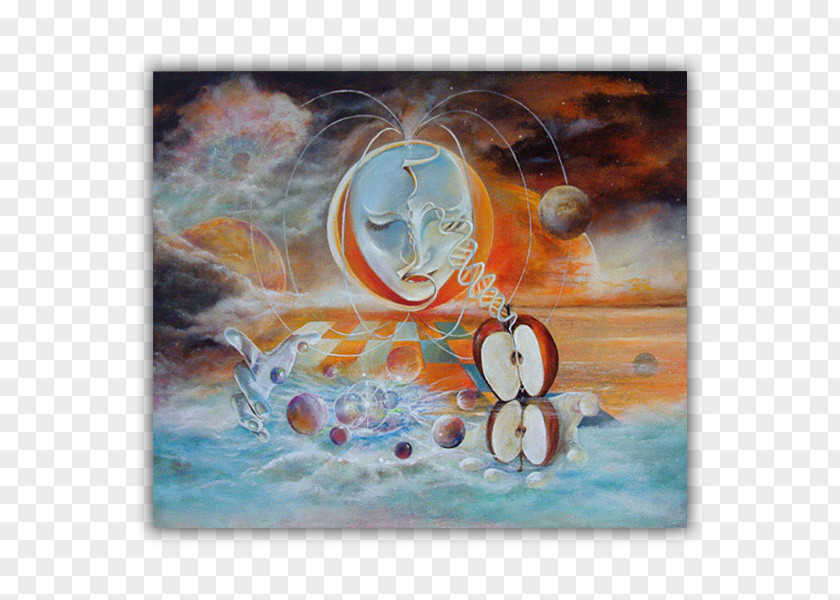 Salvador Dali Artist Work Modern Art Painting Acrylic Paint Surrealism PNG