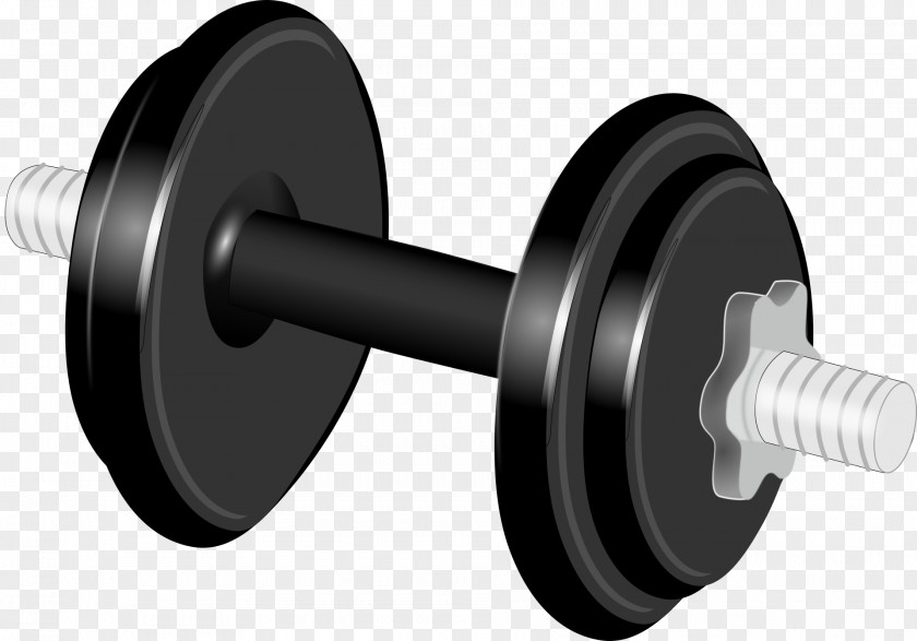 Sport Dumbbell Weight Training Clip Art PNG