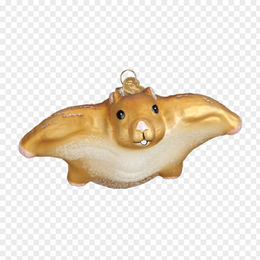 Squirrel Flying Christmas Ornament Flight PNG