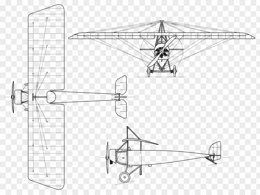 Airplane Morane-Saulnier L G M.S.406 PNG
