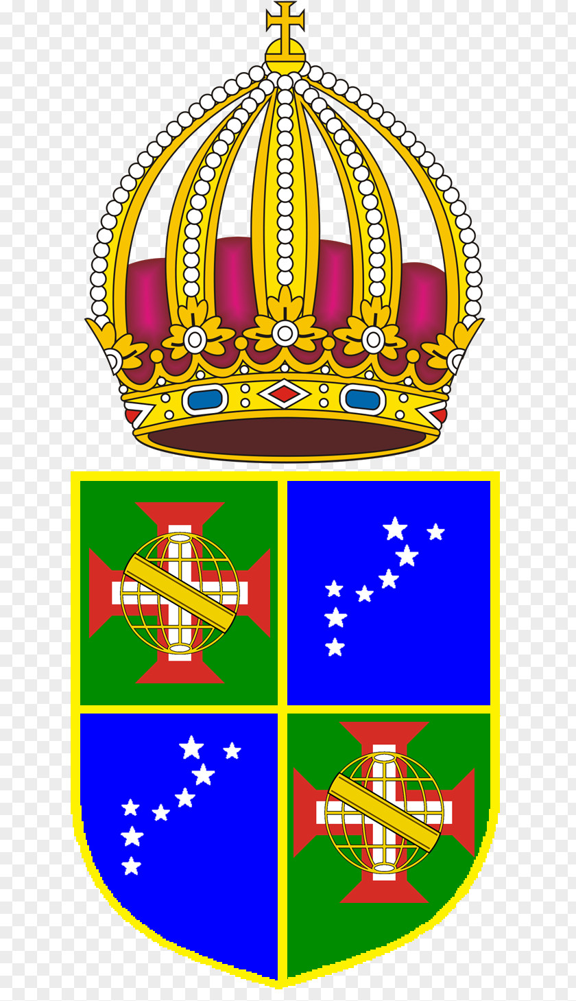 Amazonas Frame Empire Of Brazil Kingdom Portugal Emperor Coat Arms PNG