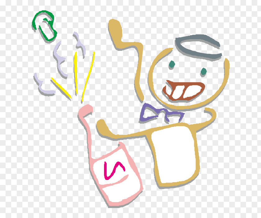 Cartoon Bartender Cocktail PNG