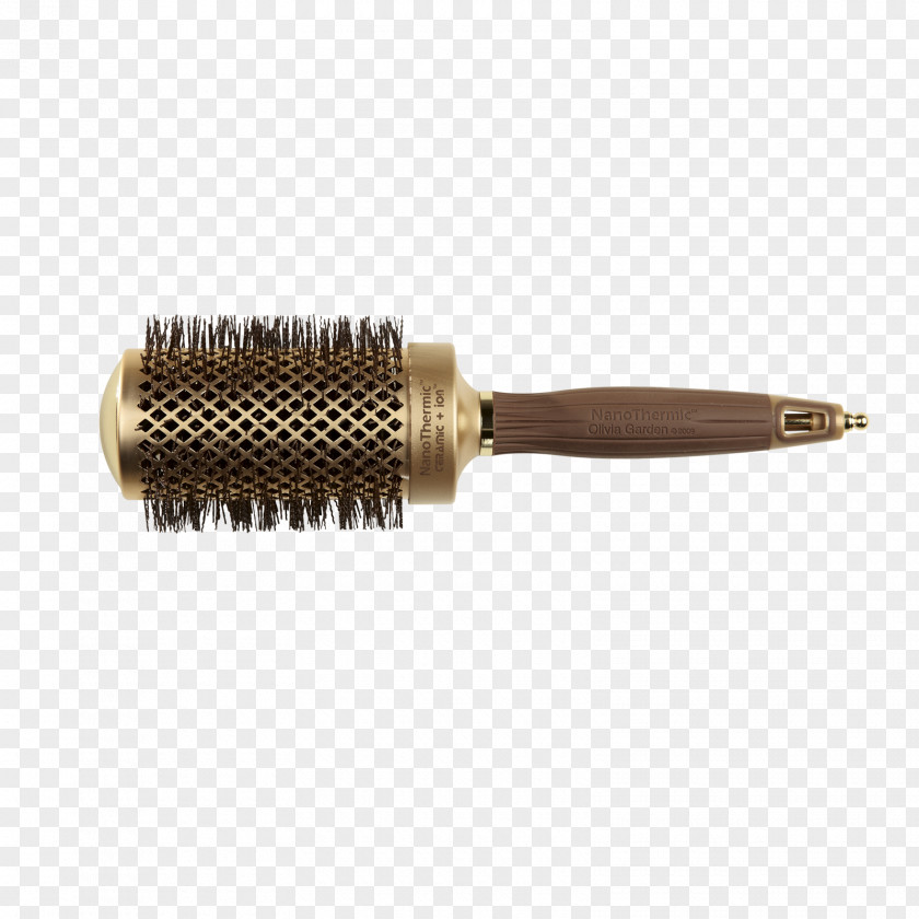 Hair Olivia Garden Ceramic Ion Brush + Nano Thermic Thermal Hairbrush Ci PNG