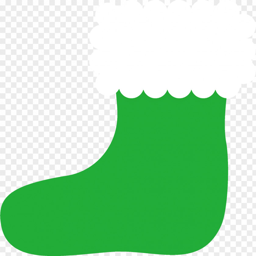 Logo Shoe Christmas Stocking Socks PNG