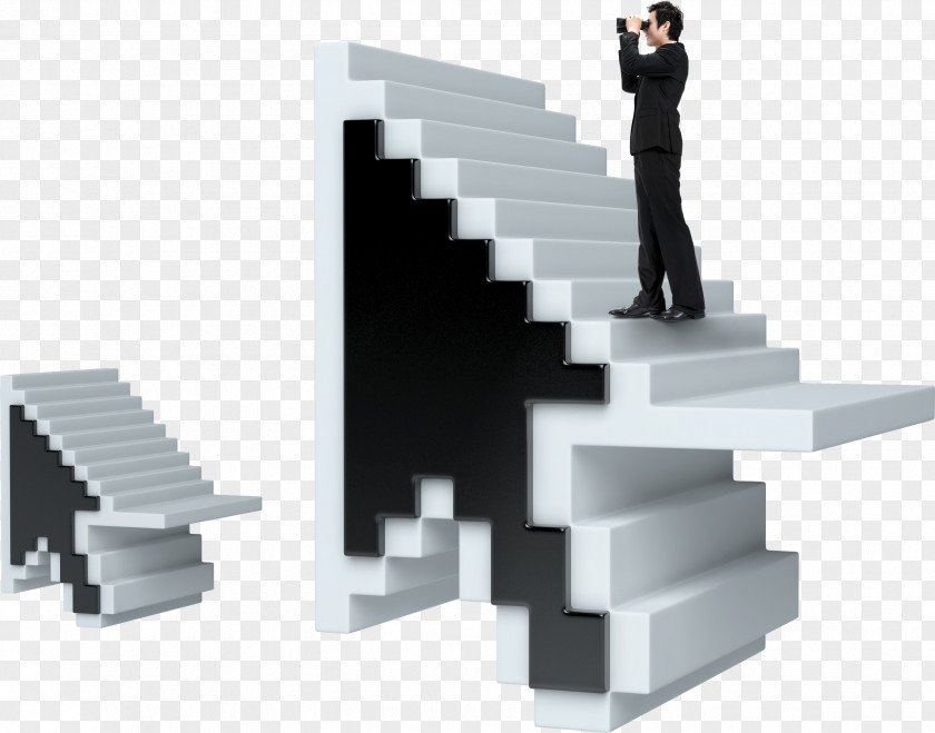 Man On The Stairs Computer Mouse Cursor Microsoft Windows Pointer Aero PNG