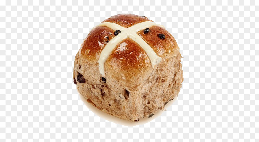 Bun Hot Cross Baking Bread Milk PNG
