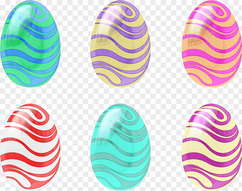 Easter Egg Turquoise PNG