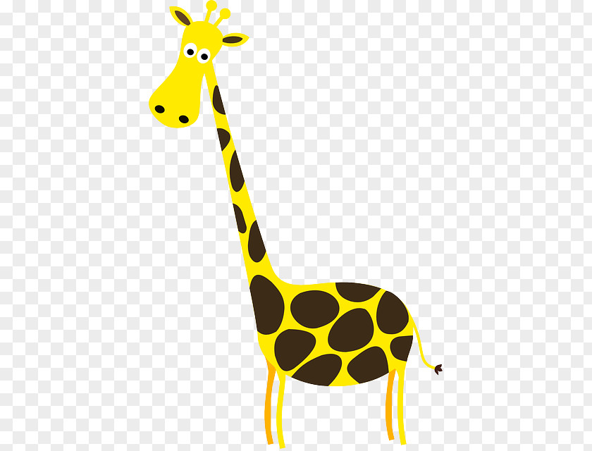 Long Neck Giraffe Clip Art Vector Graphics Image Animated Film PNG