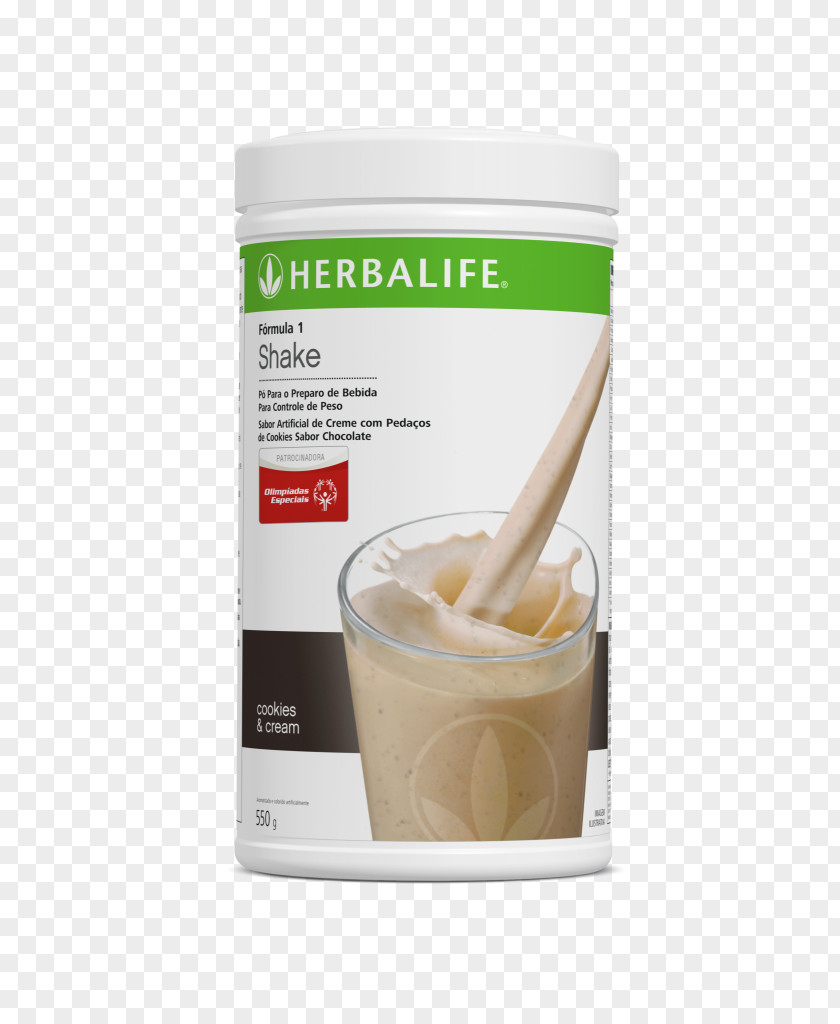 Milkshake Smoothie Herbal Center Cookies And Cream Formula 1 Nutrition PNG